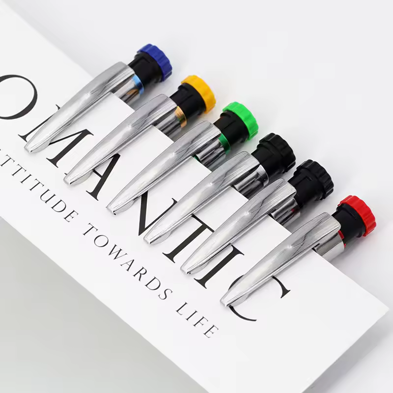 6Colors 2.8mm Metal Solid Carpenter Mechanical Pencil with Sharpener 2B Lead Core Deep Hole Construction Marking Scriber Tool - Image 2