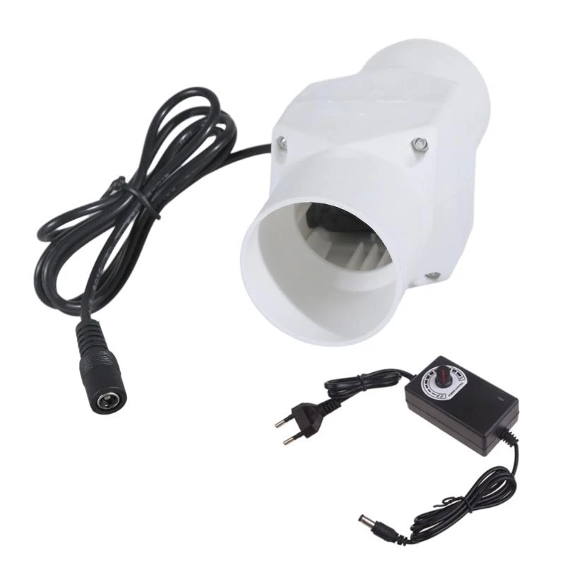 

JU17 High Efficiency 20/25/32/40/46mm Inlines Duct Fan with Metal for Kitchen Ventilation and Smokes Extraction