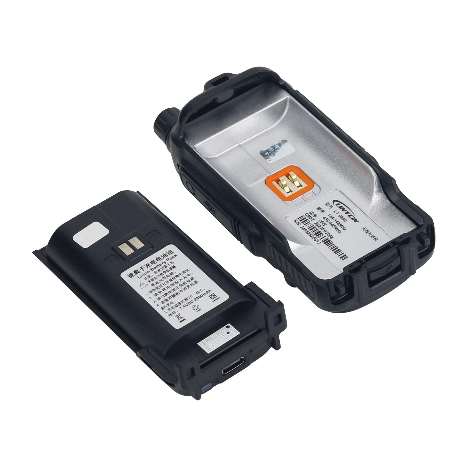 Multi-Frequency Band LT-9900 UV Handheld Walkie Talkie 10W High Power Amateur Intercom with English Menu Support