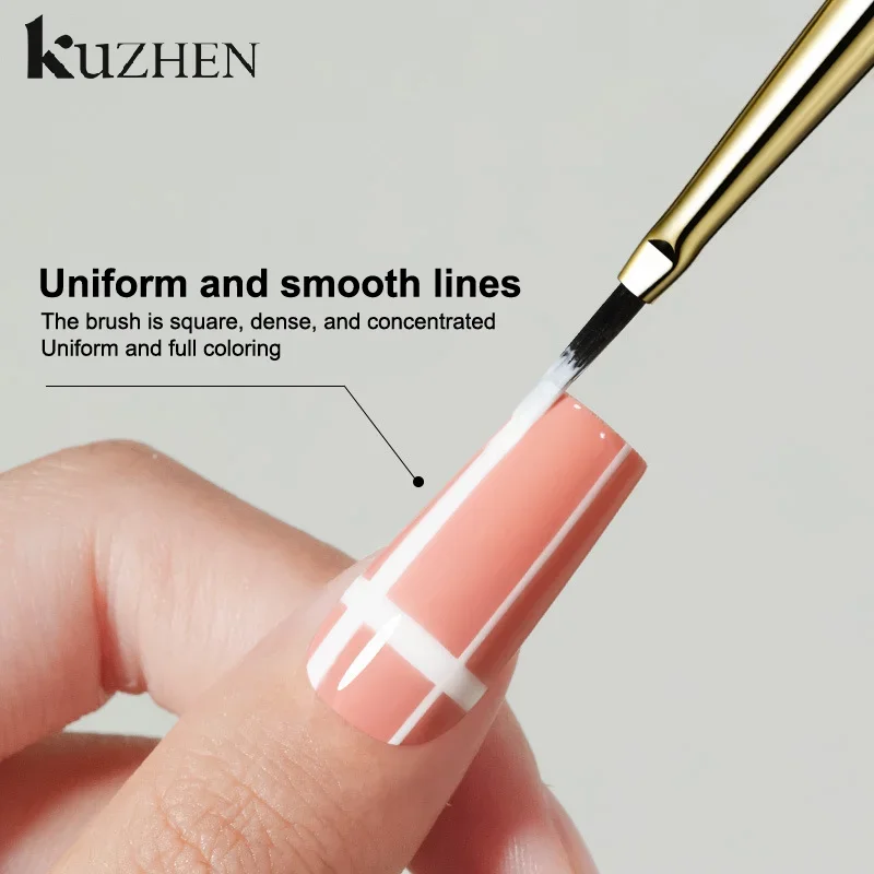 Pincel de pintura para arte em unhas, linhas acrílicas, caneta, listras, grade, flor, borboleta, desenho, aquarela, gel uv, design diy, manicure