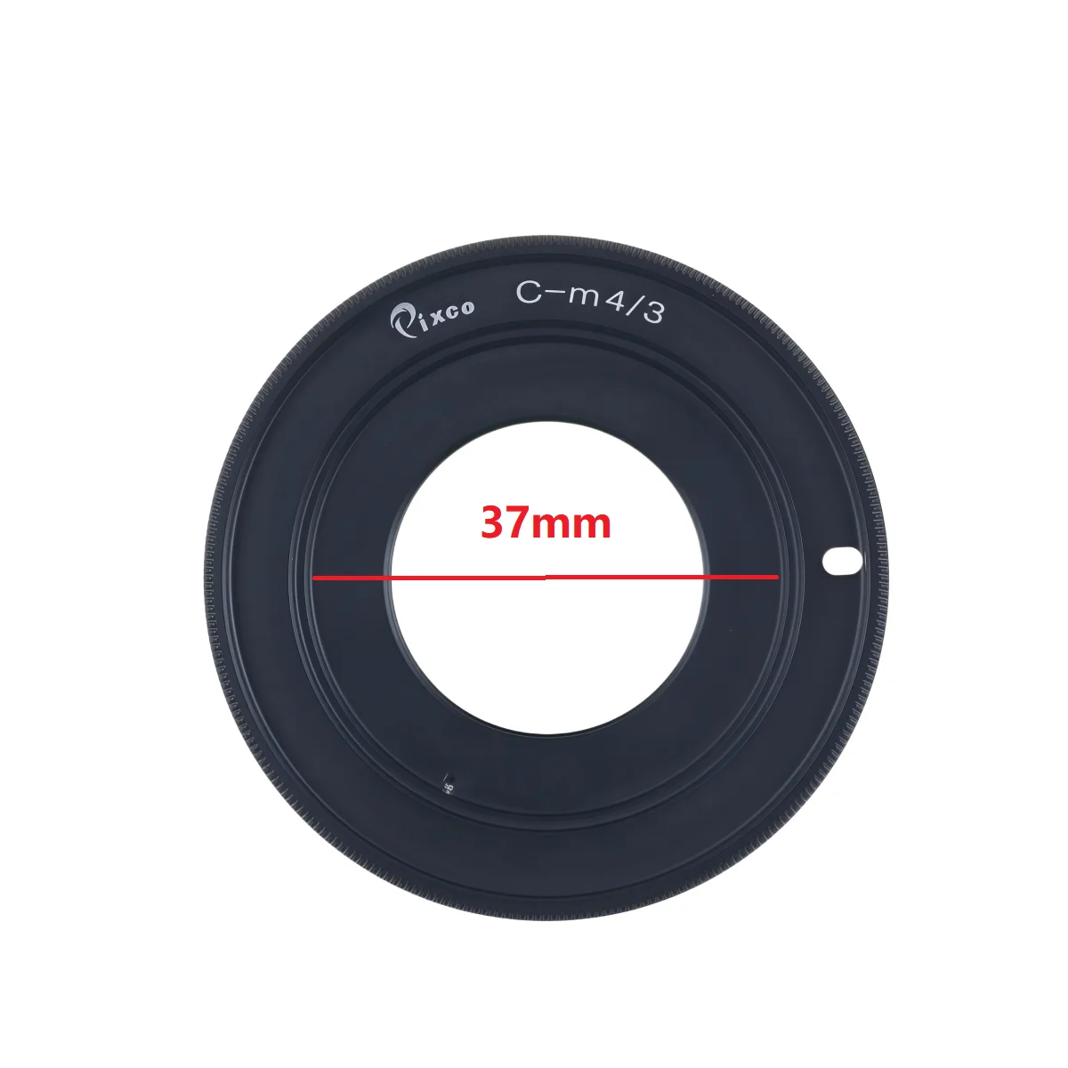 Pixco Mount Adapter Ring for C-Mount Lens to Micro Four Thirds MFT M4/3 Mirrorless Camera for Infinity Focus