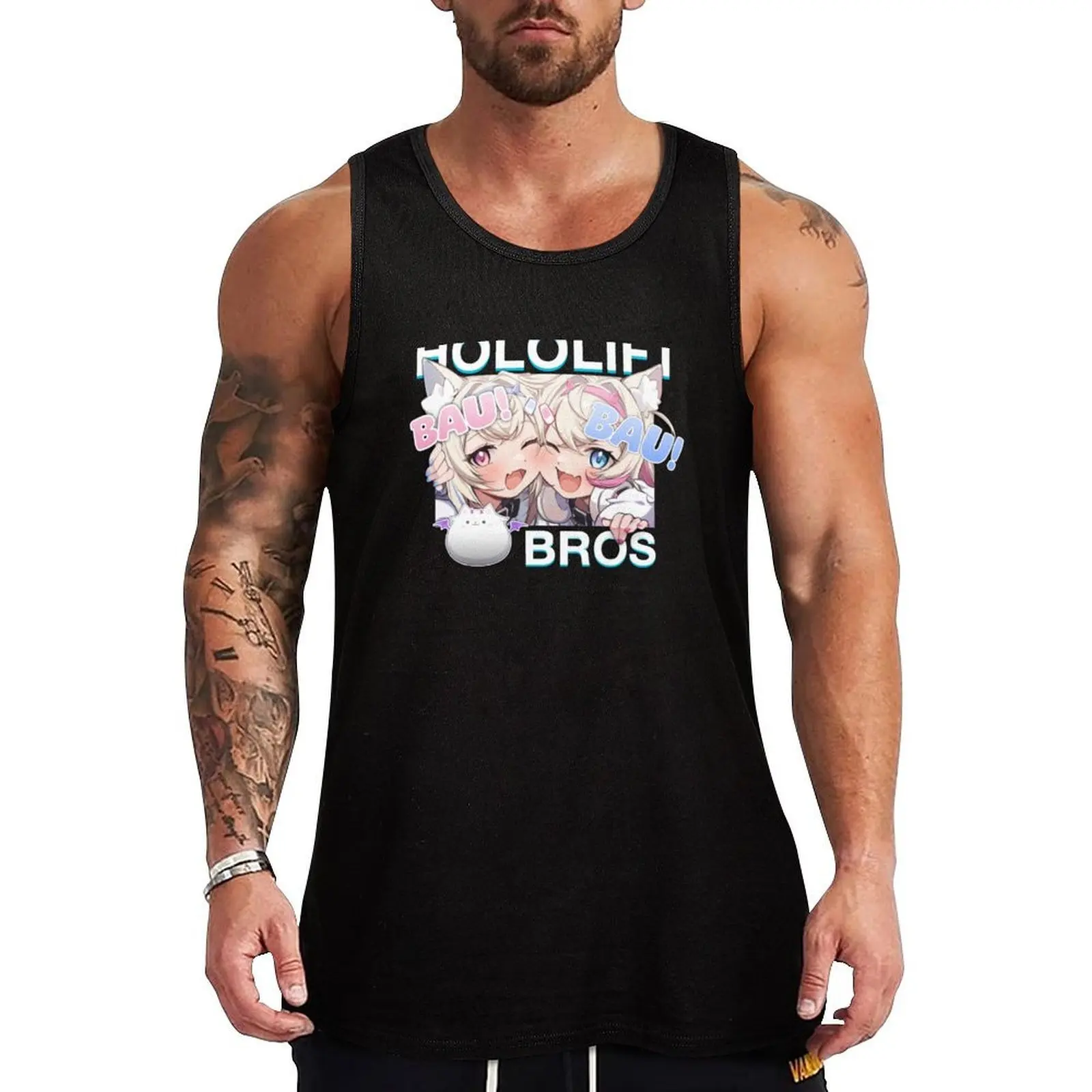 

Hololift Bros #2 Tank Top T-shirts men gym wear men gym