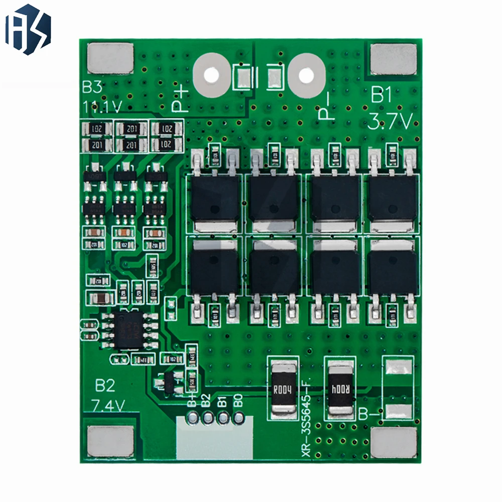Płytka zabezpieczająca akumulatory litowo-jonowe 12A-22A 3S 12V – kompatybilna z ogniwami 18650 |   Idealne do solarnych lamp ulicznych i elektronarzędzi