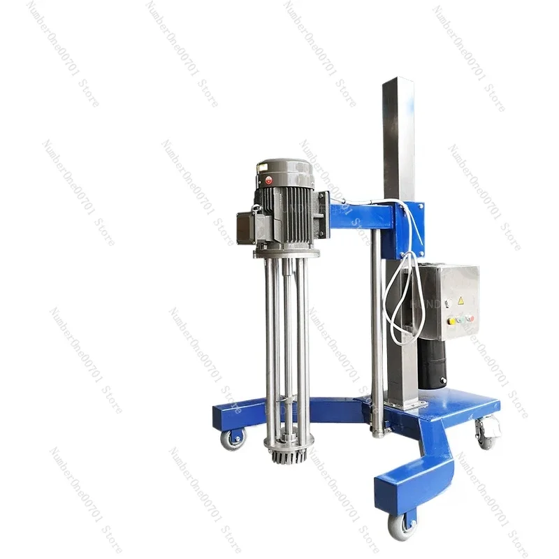 Stirring Emulsification Dispersion Lift Electric Hydraulic Lifting Mobile Emulsification Machine