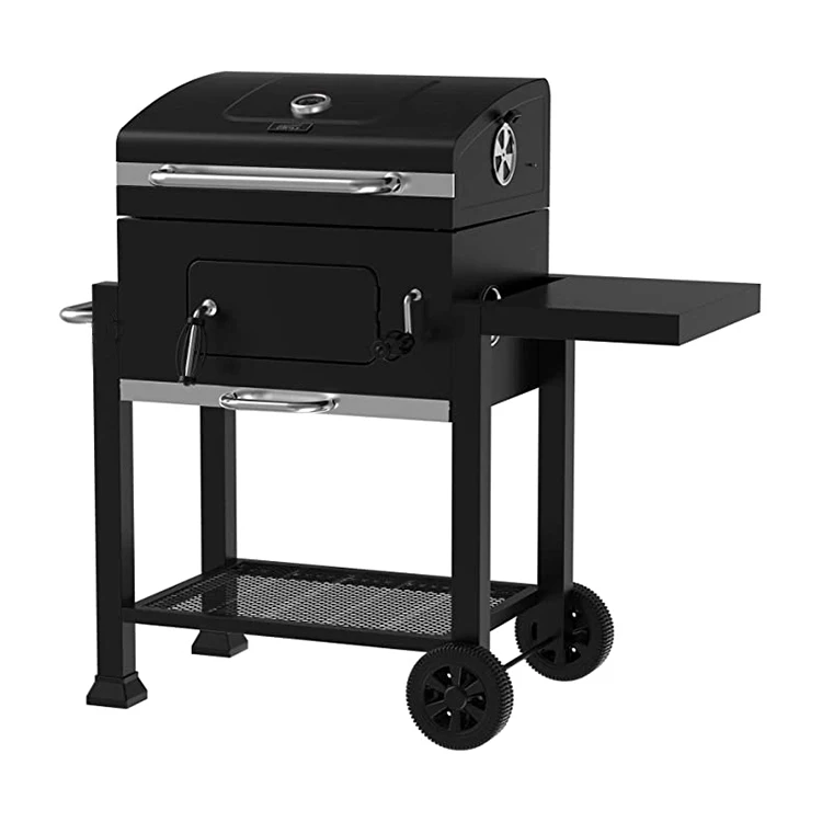 Heavy Duty BBQ Charcoal Smoker Grill Rack Outdoor Germany Barbecue BBQ Grill Charcoal With Wheels