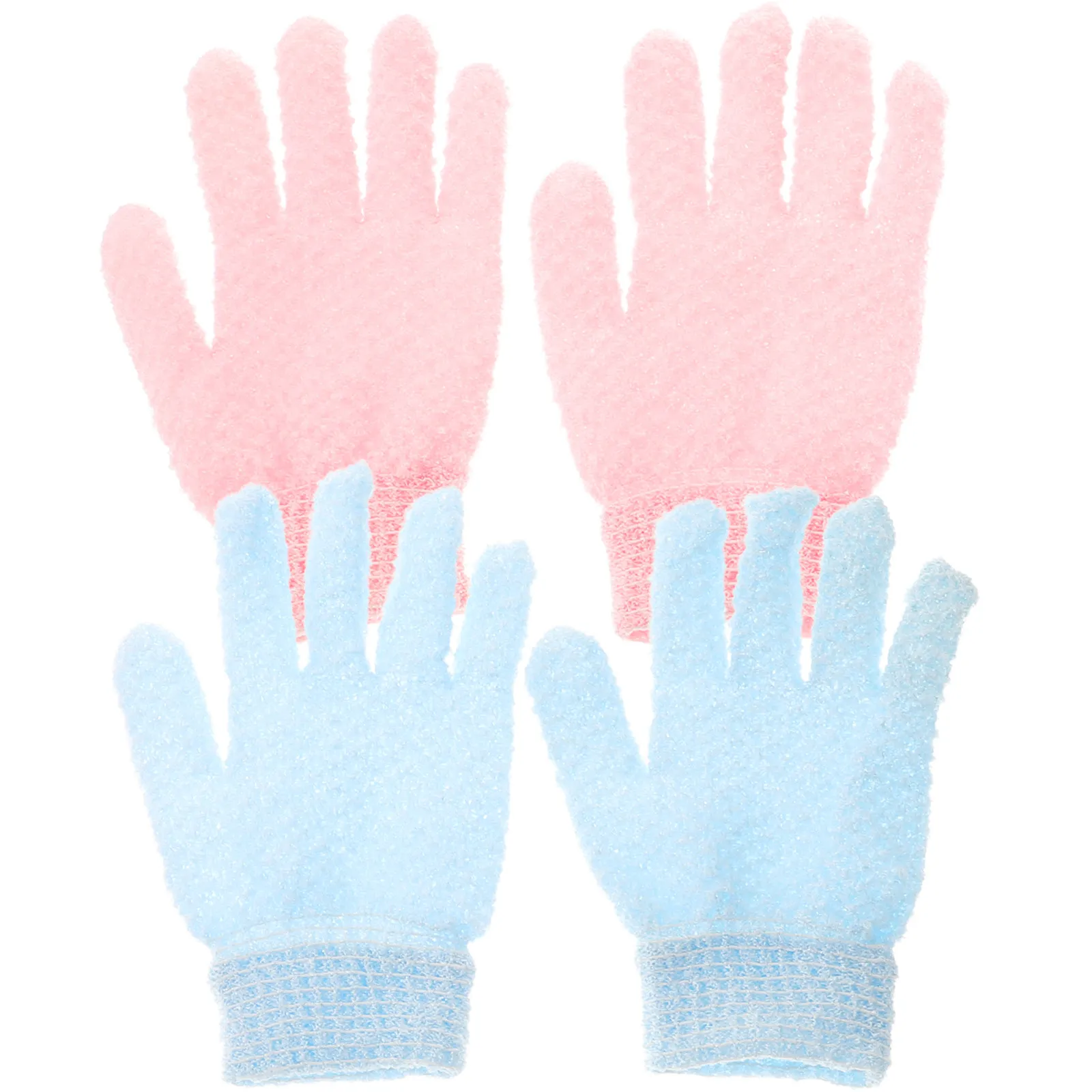 

1Set Exfoliating Bath Glove Scrubber Gentle Body Brush Gloves Double Side Shower Gloves for Deep Clean Remove Dead Skin Spa
