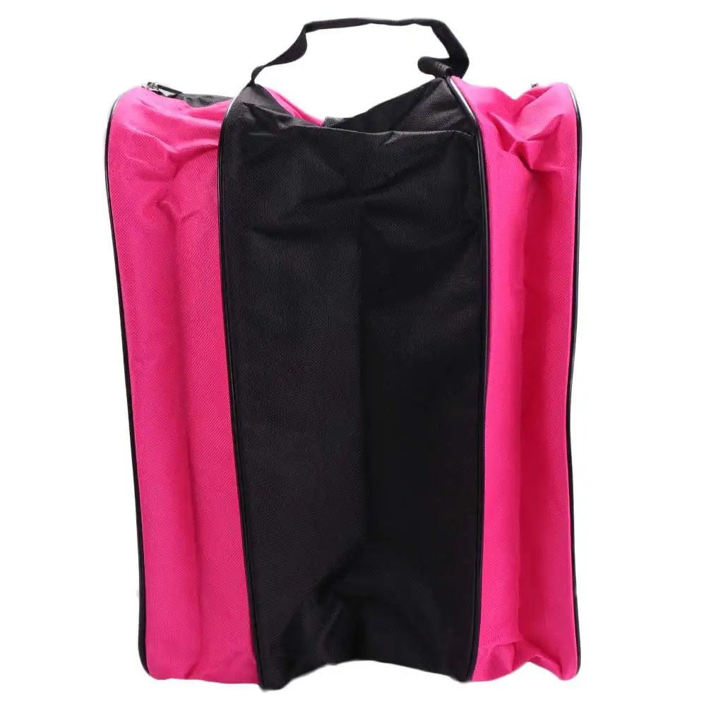 Large Capacity Roller Skates Bag Storage Bag Oxford Cloth Skating Shoes Bag 3 Layers Carry Case Ice Skating Pouch Adult