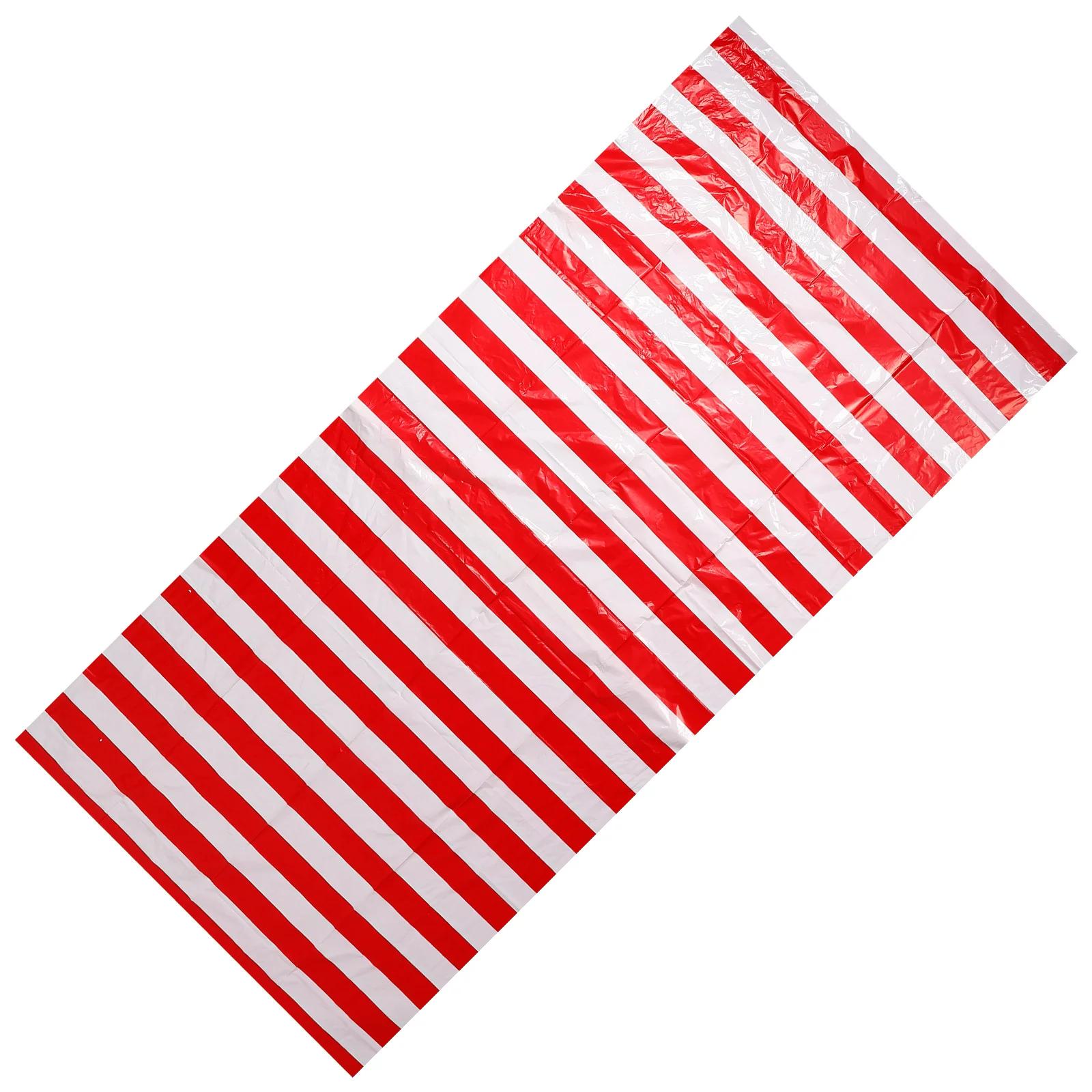 

Striped Circus Tablecloth Rectangle Decorative Table Cover for Party Favors Birthday Event Reusable Plastic Tablecloth