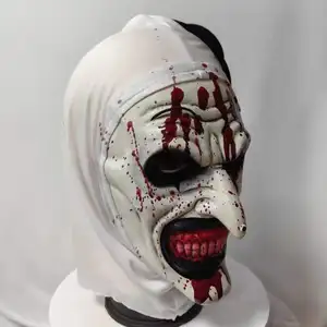 Komik terrorífico 3 cosplay maske-sanat-joker-yumuşak lateks içermeyen vahşi kart maskeleri, parti, top, noel, sahne, maskeler, terrorizas kostüm-yetişkin - bir boyut gerçekçi lateks maskede en çok satılan 8 ürün-no. 8