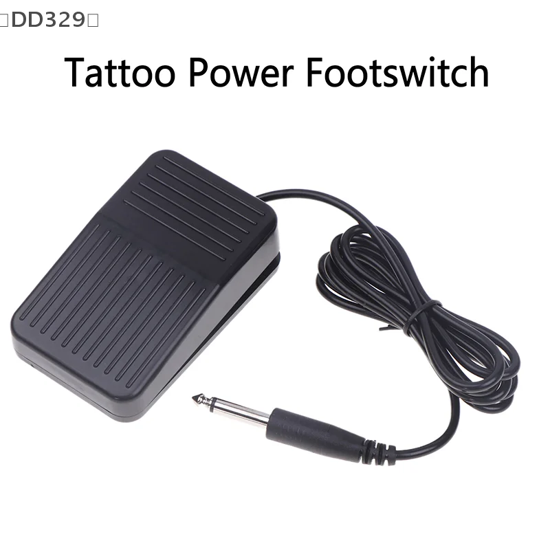 〔DD329〕1Pcs Tattoo Foot Pedal Switch Pedal Control With Clip Cord Tattoo Machine Power Supply, Tattoo Supplies, Tattoo Kits