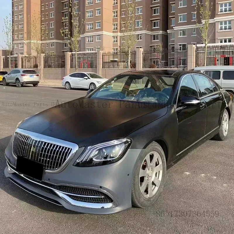 W221 Upgrade to W222 Body Kits for   W221 S450 S500 S550 to W222 Fenders Hood Car Bumper
