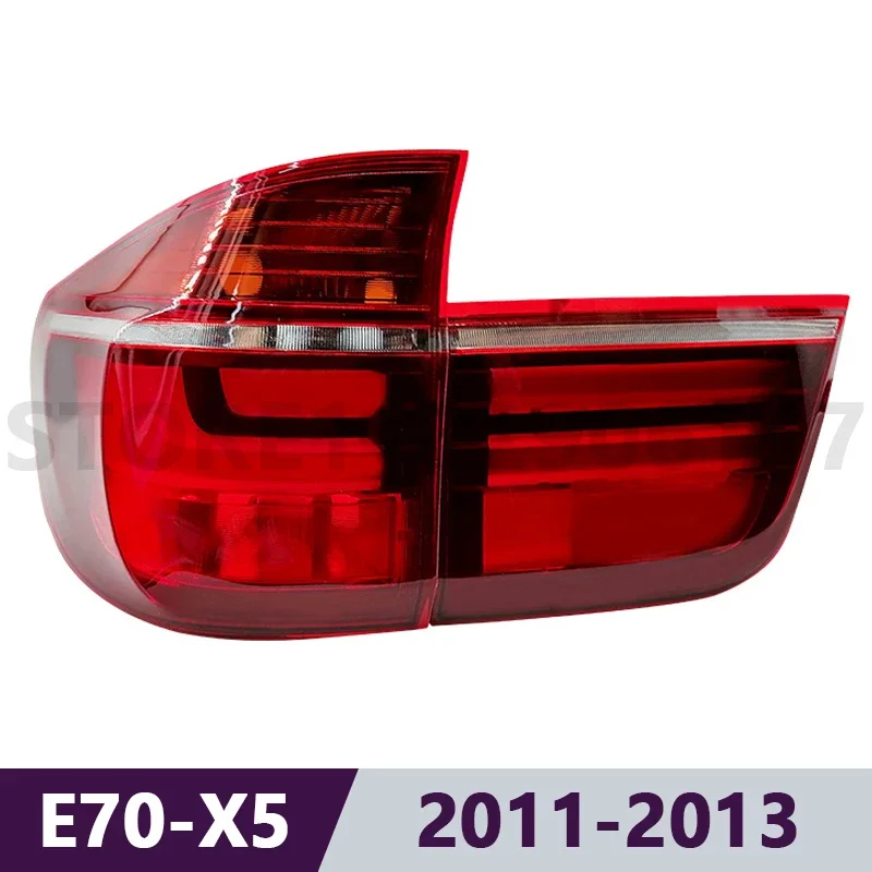 for 2011-2013 E70 BMW X5 With LED Bulb Rear Tail Light Brake Lamp 63217227789 63217227790 63217227793 63217227794