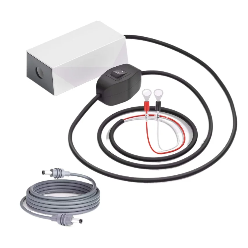 Starlink Mini 12V Battery Adapter with Step Up Converter Battery O Ring Cable to DC Female 12V-24V to 36V Step Up Booster