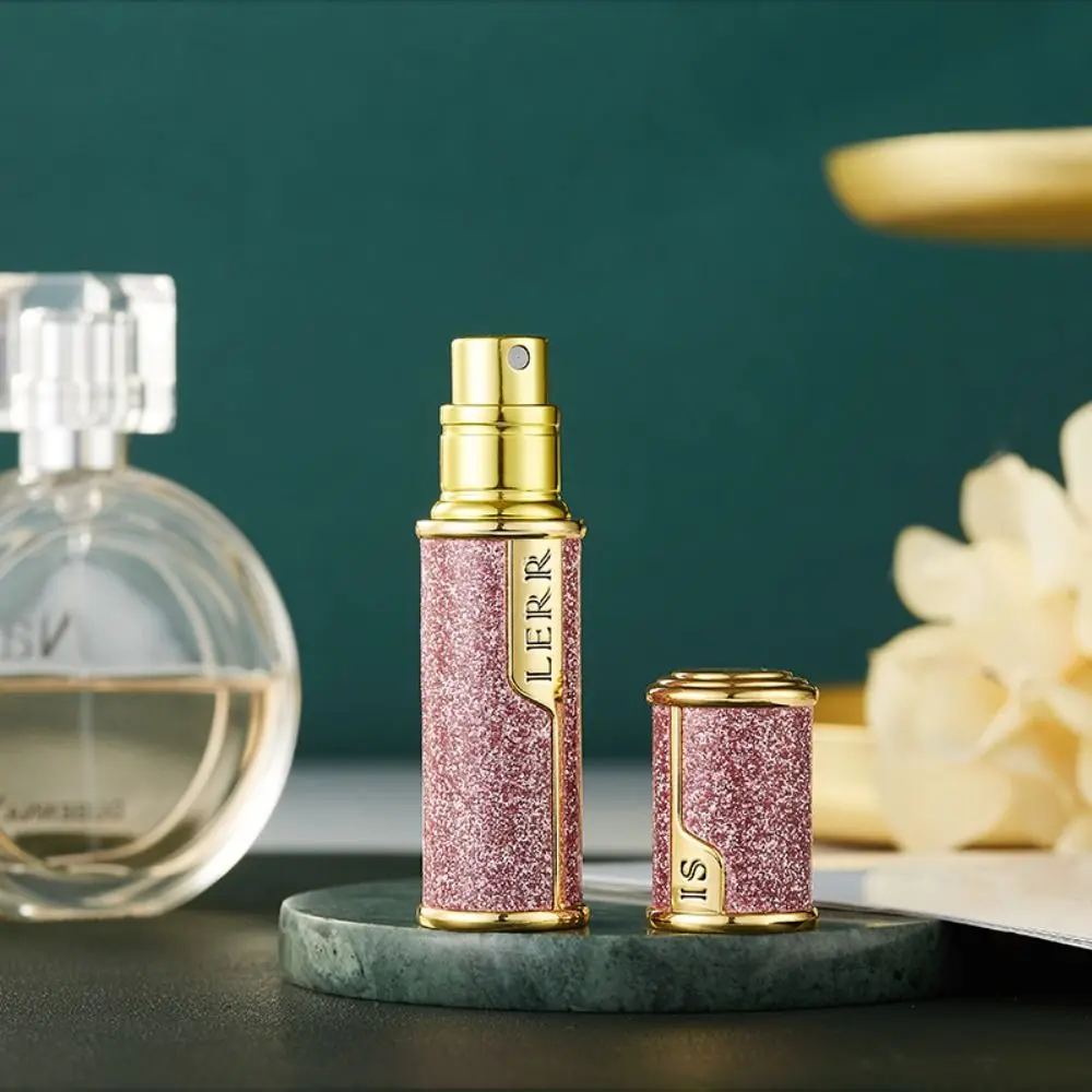 Duftflasche mit Bodenbefüllung, selbstpumpender Zerstäuber 5ML, Leder-Sprühflasche, Köln-Feuchtigkeitscreme, Feinnebel-Zerstäuber für Reisen – Detail 11