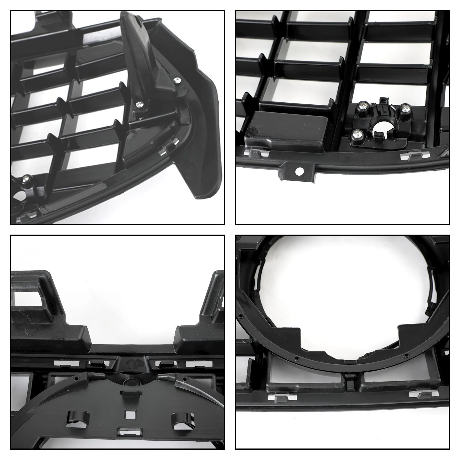 Artudatech Black Front Bumper Grille Grill Fit Mercedes CLA Class W118 C118 2020-2024 GTR