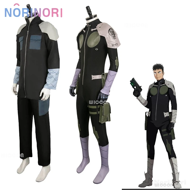 Mostro # 8 Anime Manga Kaiju N. 8 Kafka Hibino Costume Cosplay Parrucca Gen Namuri Mina Ashiro Defense Corps Uniformi Uomo Donna 2024