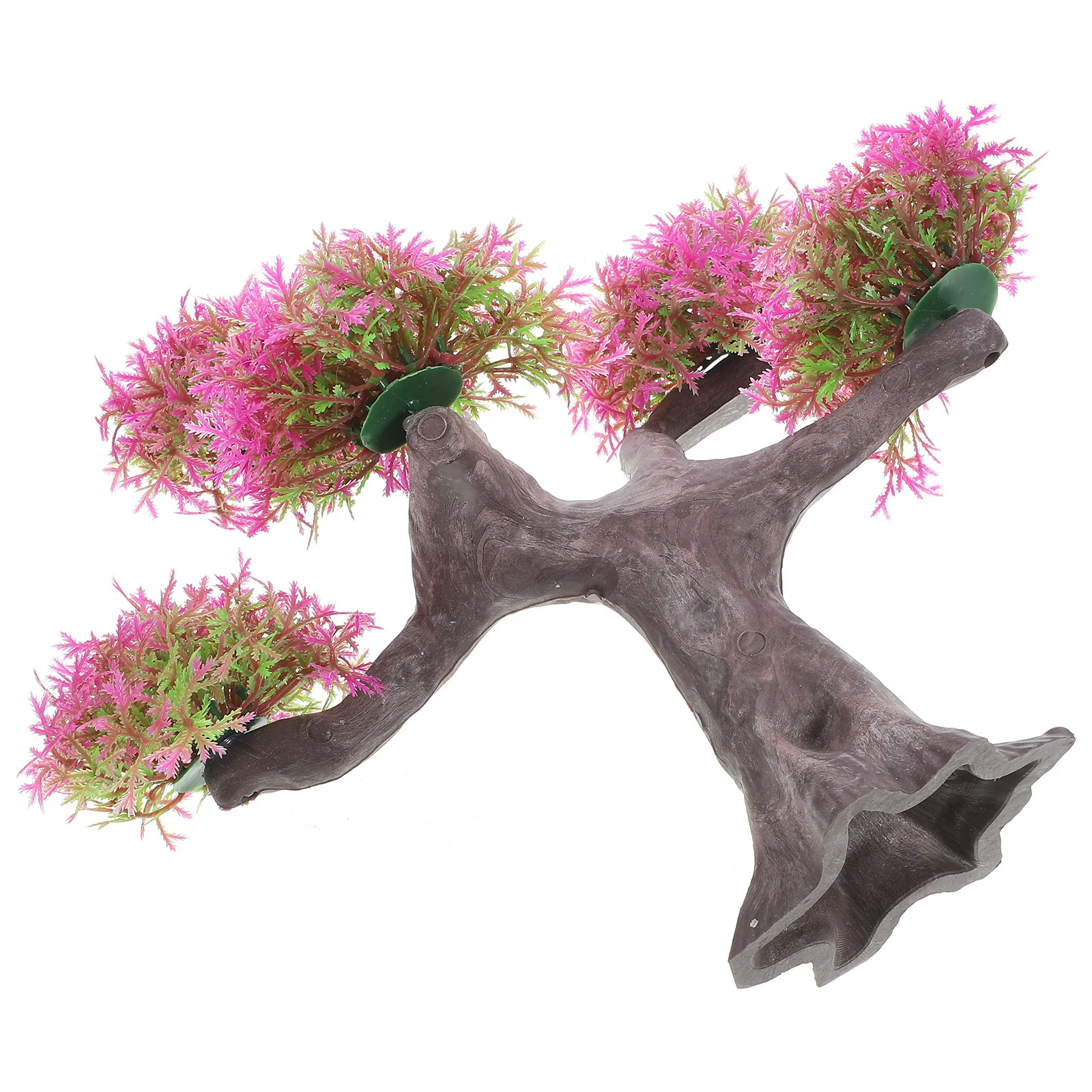 

Small Artificial Aquarium Plants Decor Realistic Fake Plant for Fish Tank Fresh Salt Water Safe Plastic Underwater Landscape