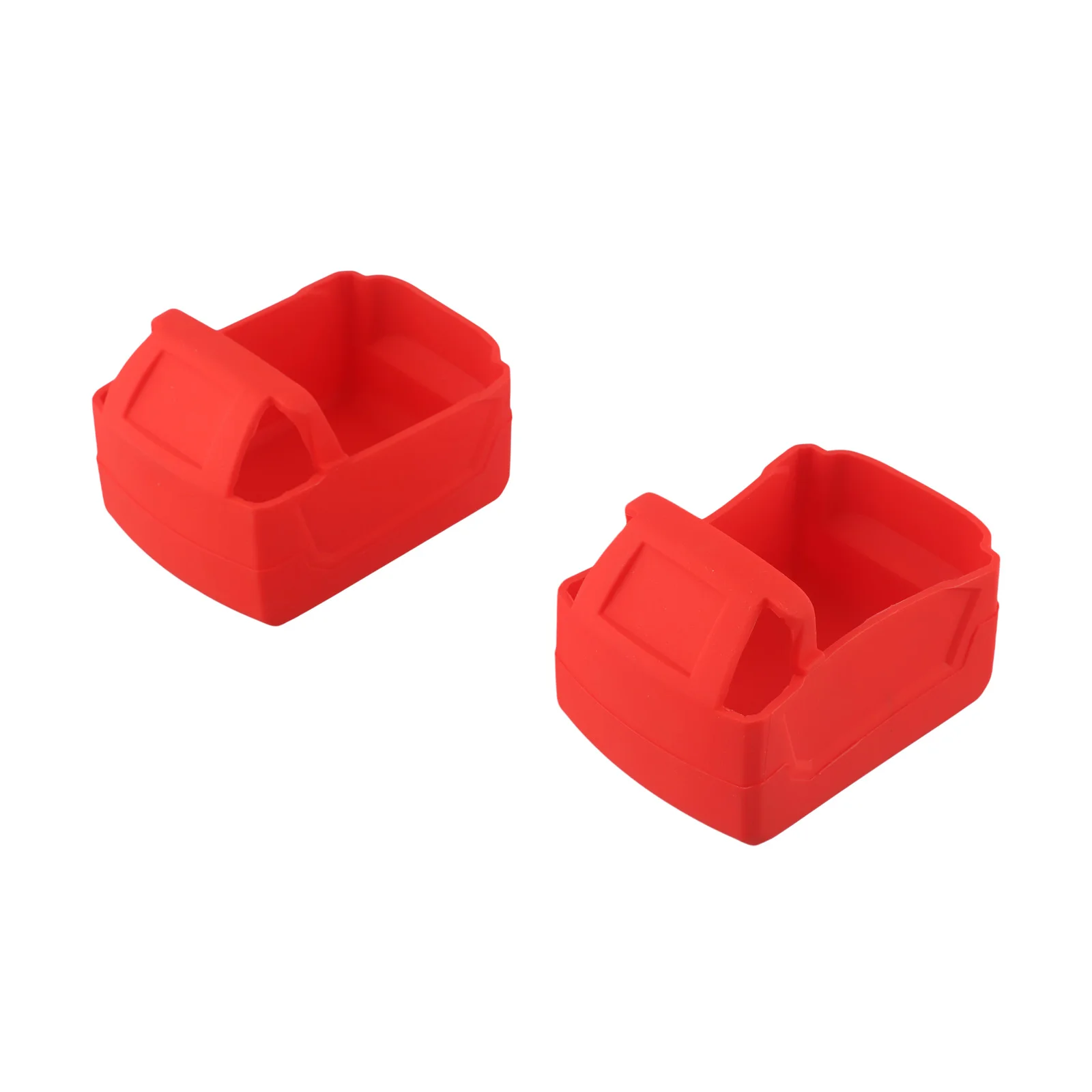 2PCS Silicone Protective Cover Case For 18V 3.0 4.0 5.0 Battery Protective Cover  Protective Case Power Tool