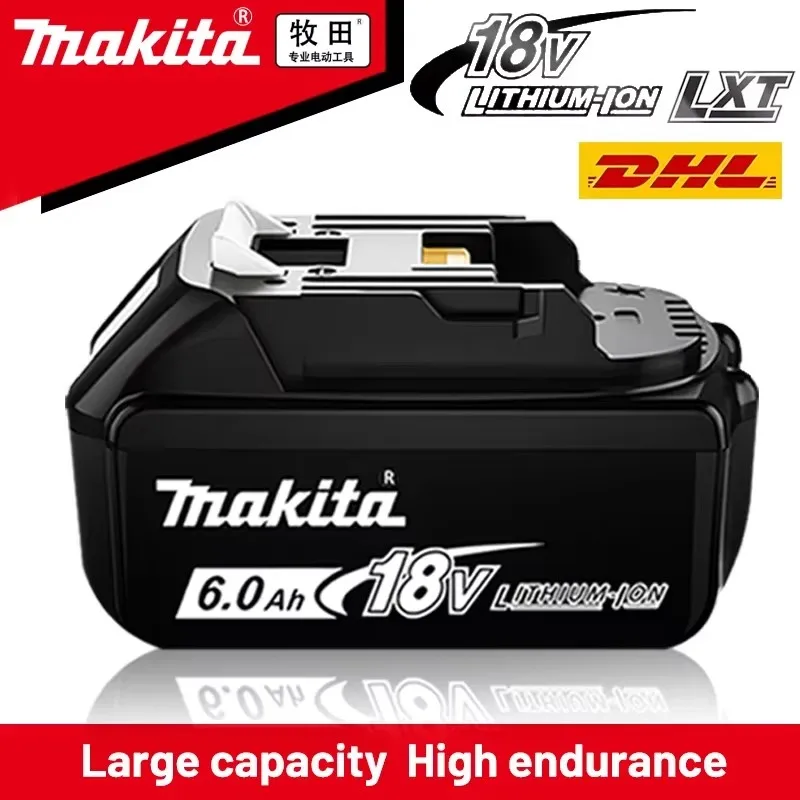 

Makita original tool battery, rechargeable lithium battery Makita 18V6.0AH, BL1860, BL1860B, BL1850, BL1850B,Makita 18V battery