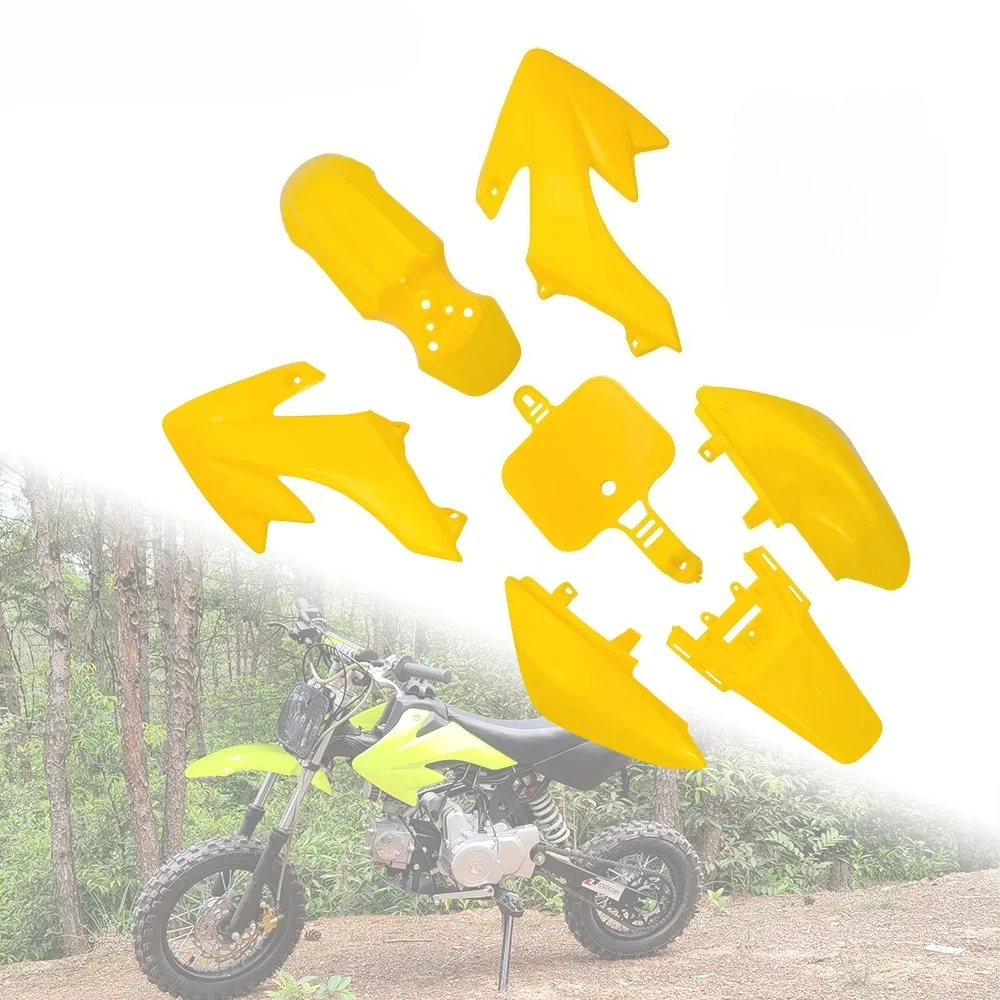 Motorcycle Fender Full Body Plastic Mudguard Fairing Body Kits for Honda CRF XR 50 CRF50 125  SSR SDG Pit Dirt Bike