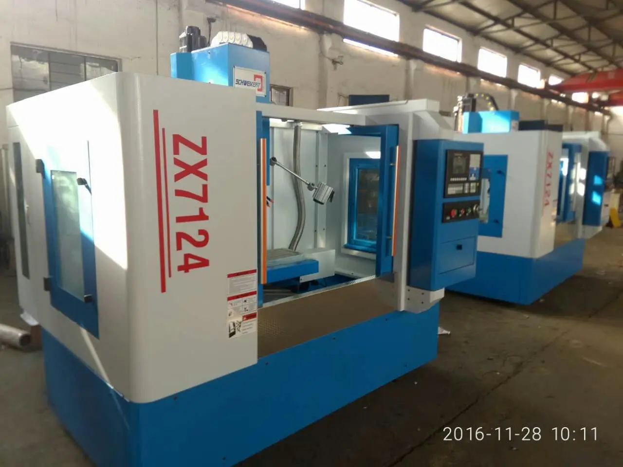 ZX7124F CNC milling machine