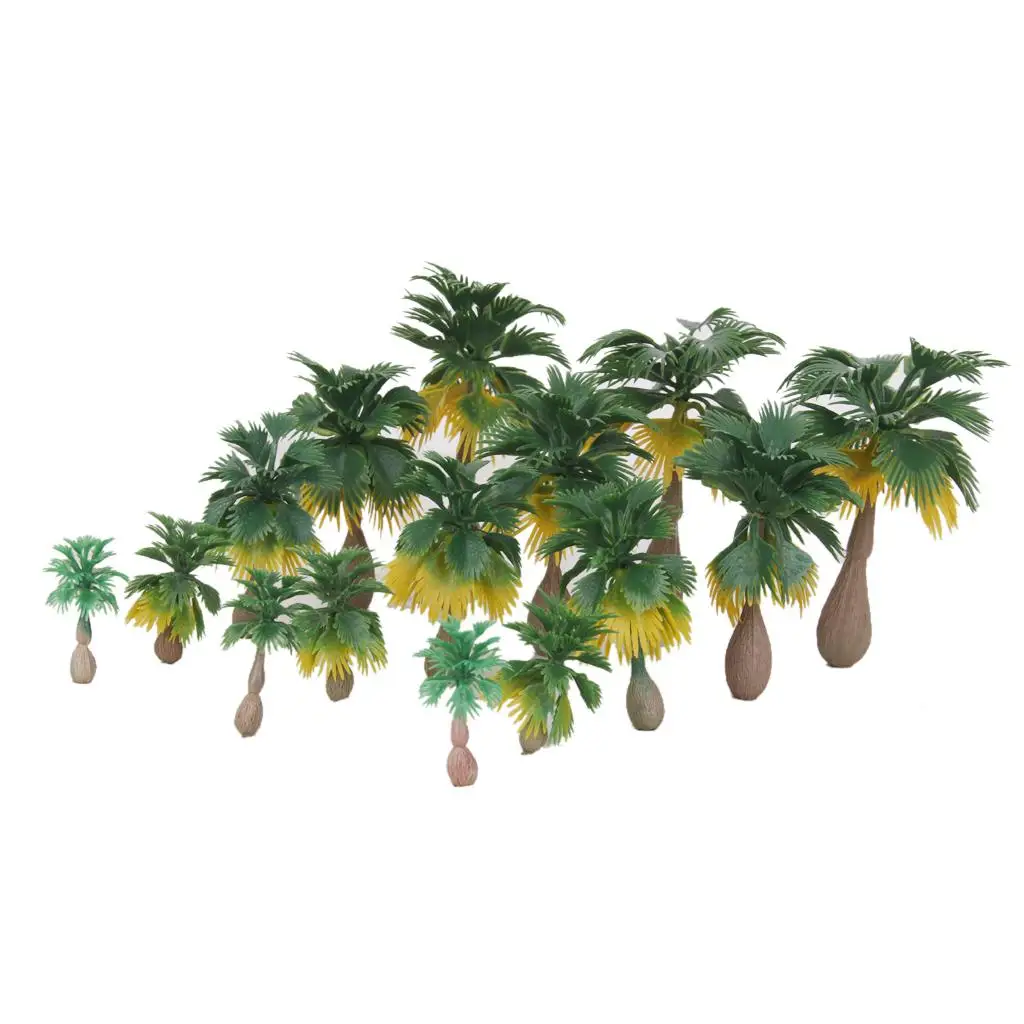 1 Train Scenery Palm Trees Perfect Architectural Model Supplies