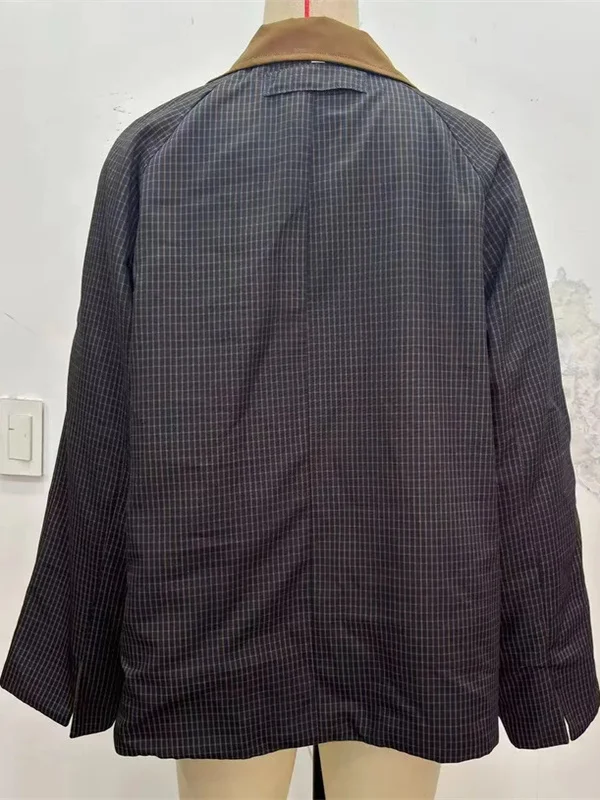 Abbigliamento fronte-retro ort Sle Commuter Faion Design semplice Autunno Cappotto da donna nuovo Colletto Jaet Chiusura a bottone singolo