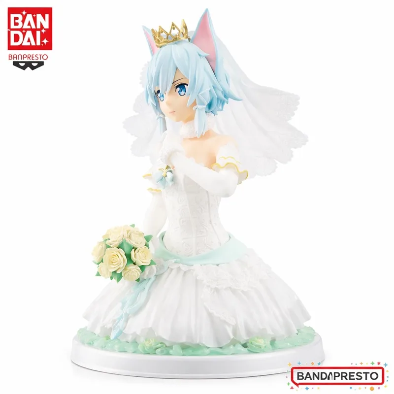In Stock Bandai Original Banpresto Sword Art Online Sinon Action Figure Model Doll Brand New Boxed Anime Characters Toys Model view 4