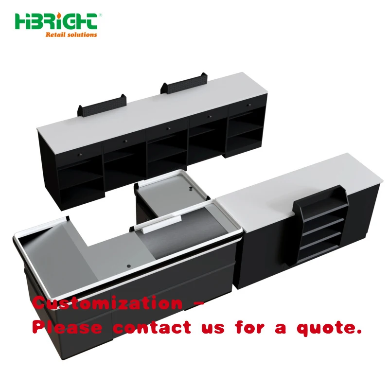 

custom.Highbright HBE-CC Steel Reception Desk Retail Stores & Supermarkets (Jiangsu Origin)