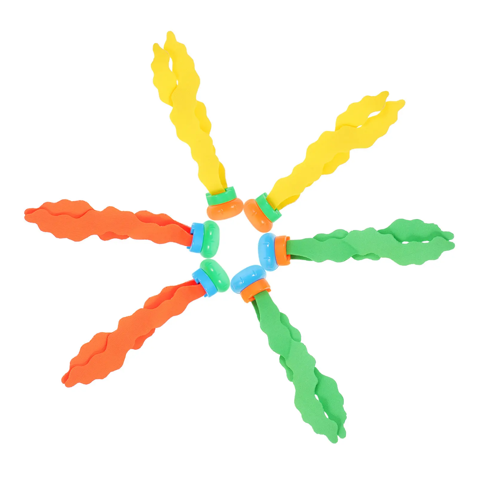 

Набор из 6 штук: Разноцветные мягкие водные игрушки для дайвинга и игр в бассейне для детей, для тренировок по подводному плаванию, для совместных игр родителей и детей