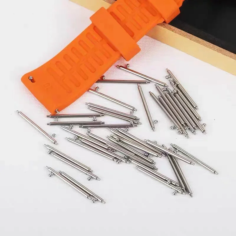 10 PCS Dia 1.5mm/1.8mm Spring Bar Quick Release Watch Strap Link Fits Width 12mm-26mm Smart Watch Band Stainless Steel Links