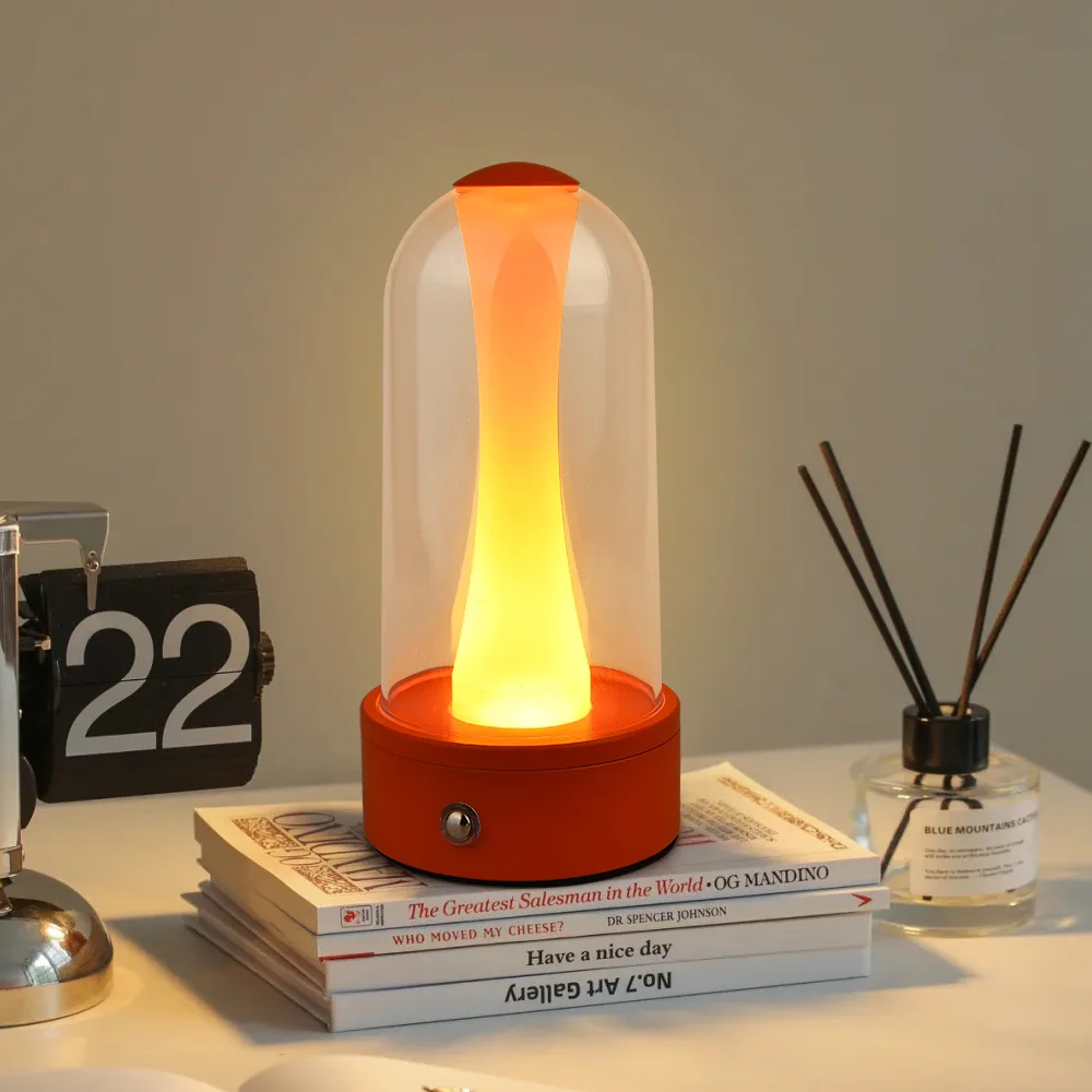 USB Charging Touch Control LED Desk Lamp Creative Atmosphere Light Nordic Style Camping Light