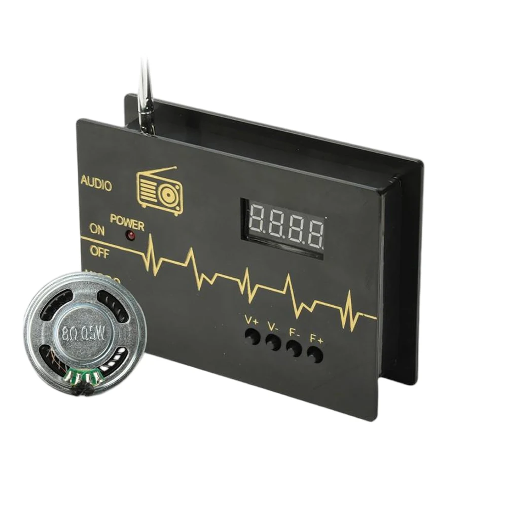 DC RDA5807M FM Radio DIY Soldering Kit 87-108MHz 0.5W 8Ω Speaker Dual Power MicroUSB 5V/AAA 3V for Science Electronic Practice
