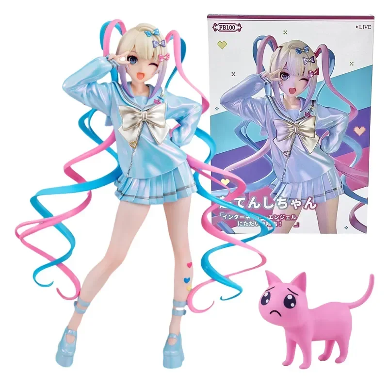 Figura Anime Pop Up Parade Action Figure, Garota Necessitada Overbed, Coleção KAngel, Modelo de Realidade Virtual, PVC Enfeites Brinquedos, 17cm