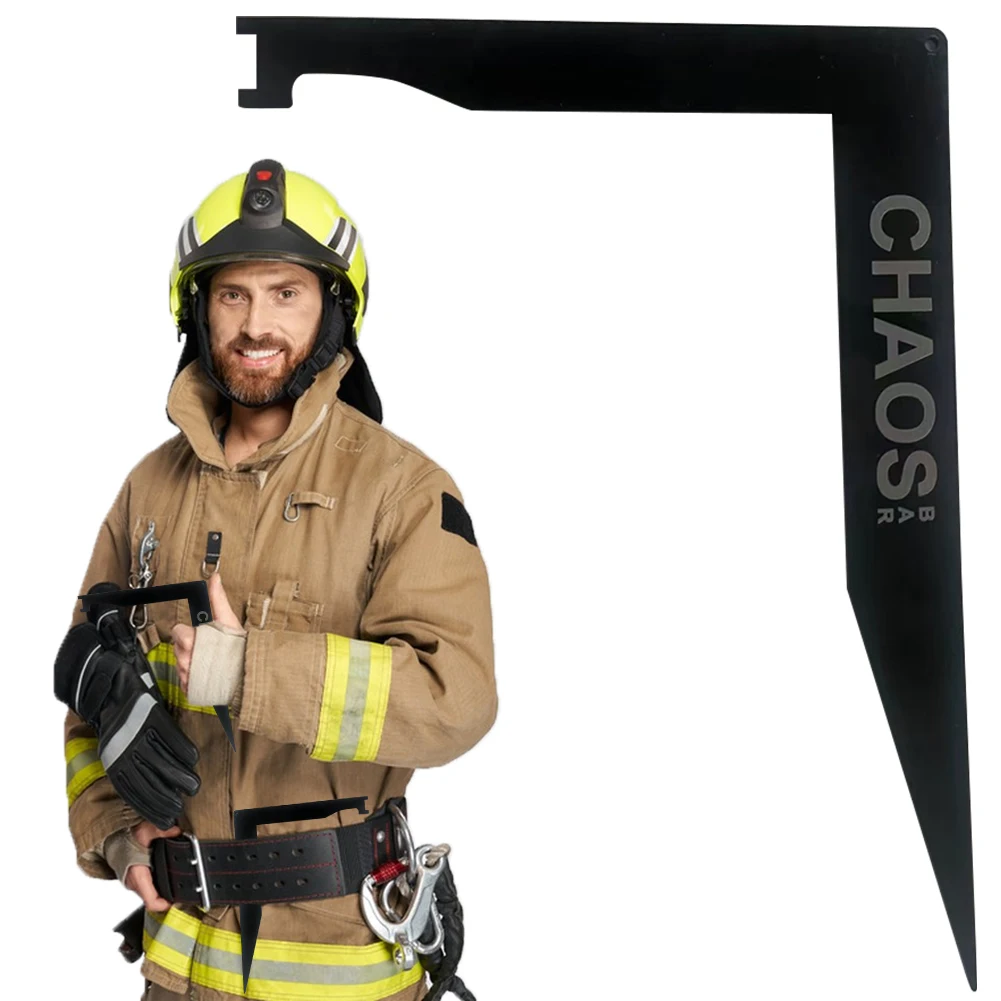 Firefighter Tool Access Doors Easily Swipe Tool Multi-Purpose Leverage Tool Multi-Purpose Practical Firefighter Tool