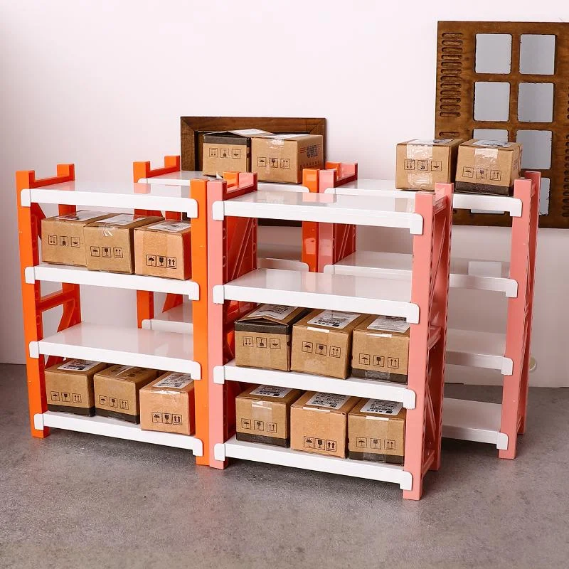 

1/12 Dollhouse Accessory; Miniature Simulation Storage Shelves Models.