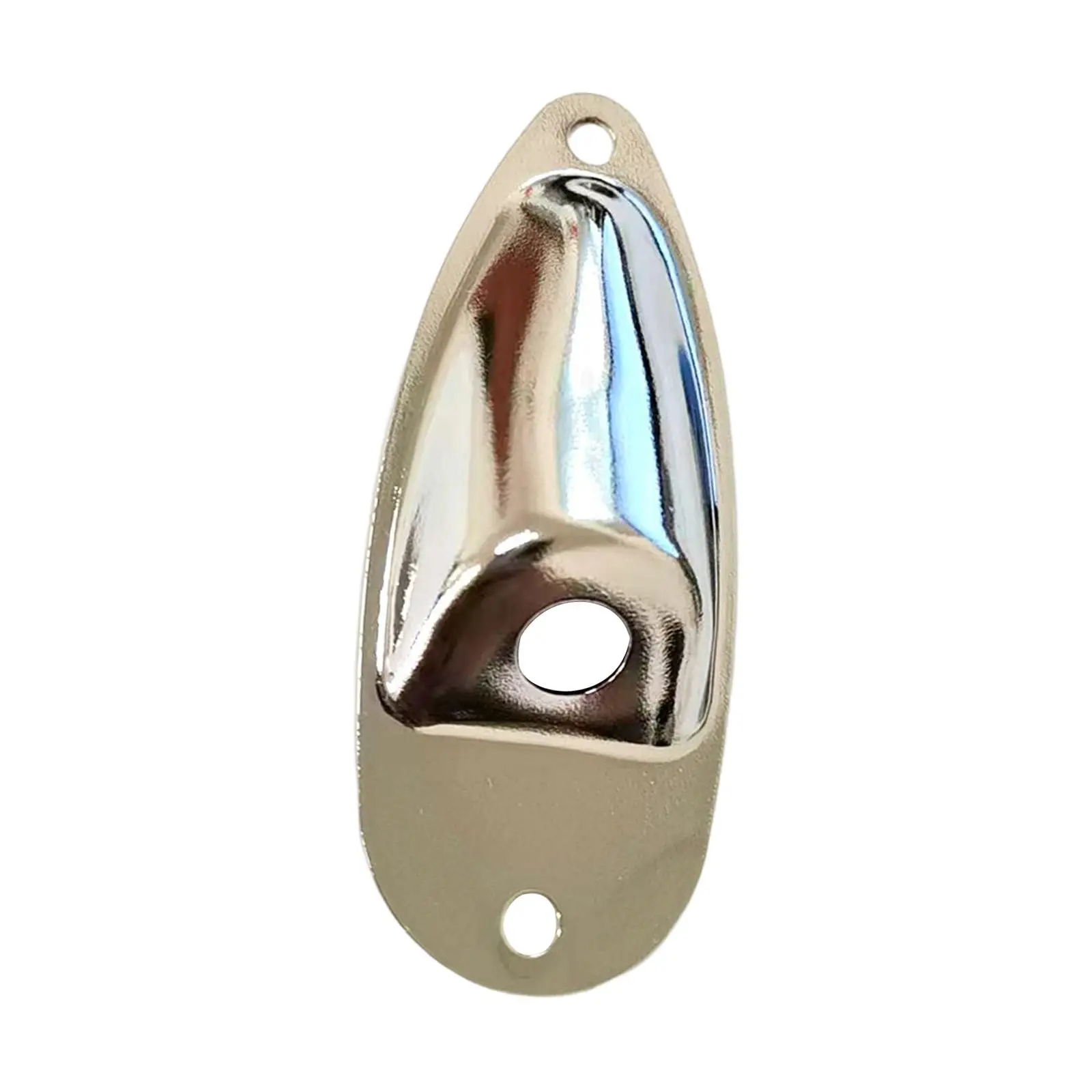 Boat Style Loaded Guitar Pickup Output Jack Plug Plate for Bass Accessory