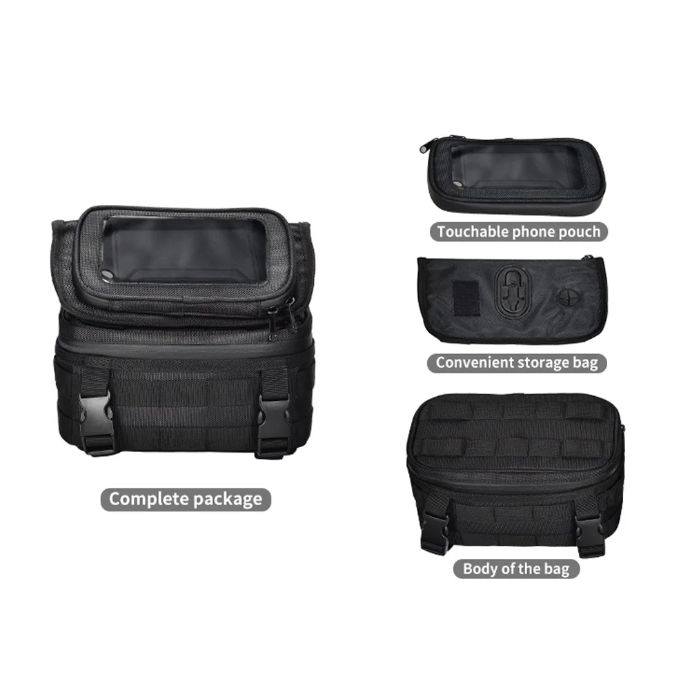 Motorcycle Front Bag Navigation Bag Cruiser Street Car Tail Bag Multifunctional Waterproof Riding Bag High Quality And Practical