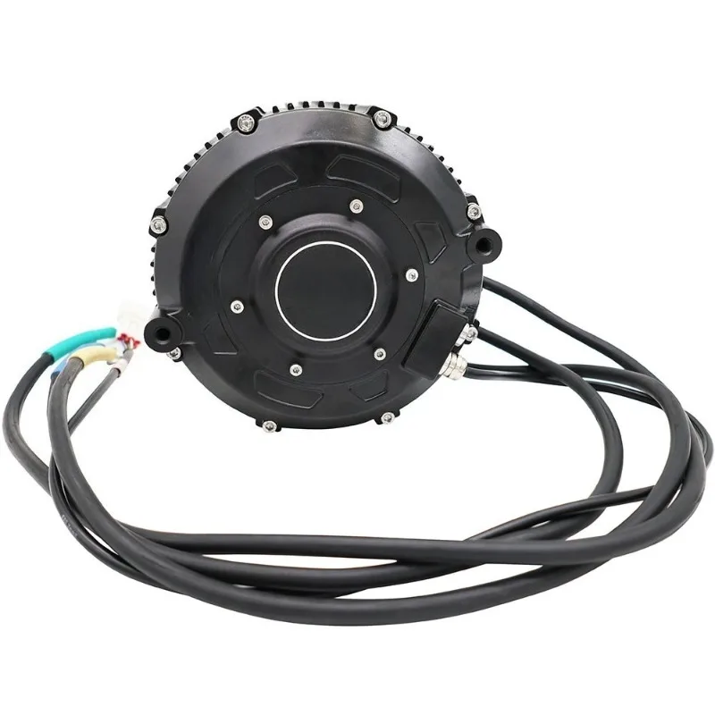 168‑Structure 40H 6KW PMSM Mid‑Drive Motor With Hall Encoder ForOff‑Road Electric Dirtbike Replacement Spare Parts