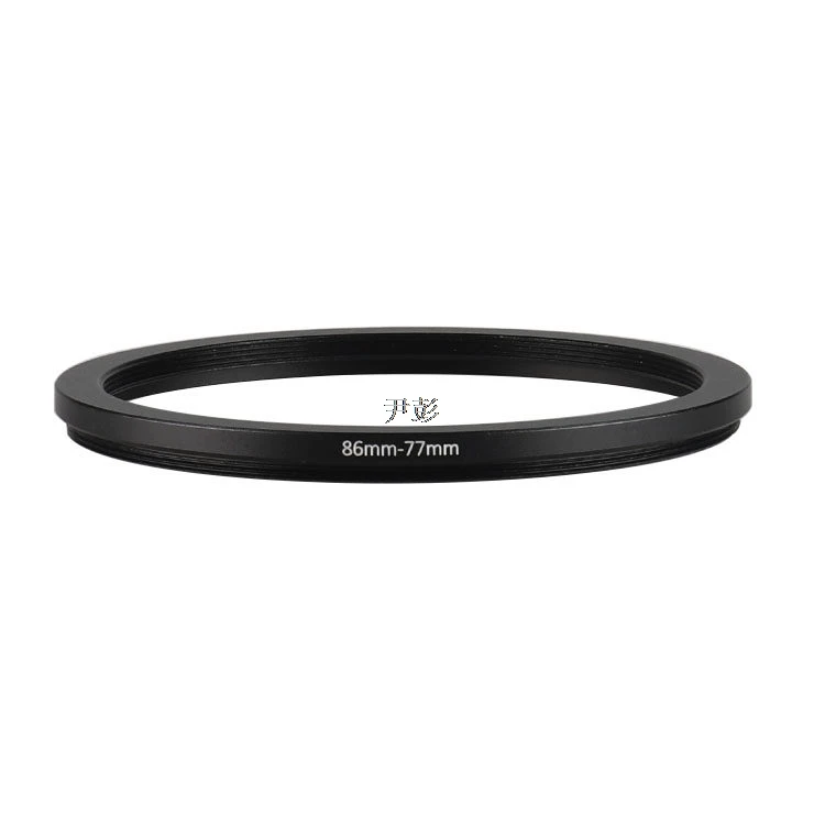 86mm-77mm Metal Filter Adapter Ring, 86 to77 Step Down Ring for UV CPL Star Close-up ND Filter, Camera Lens Filter Converter