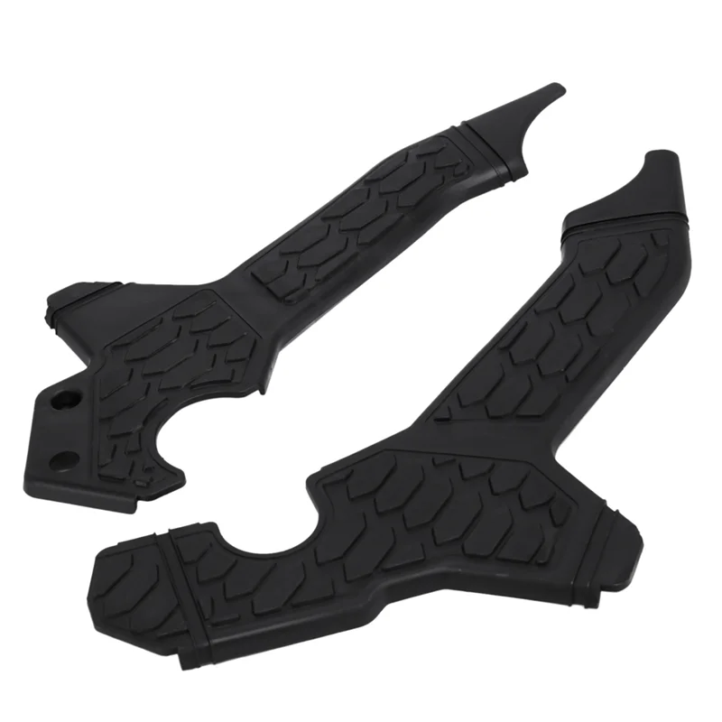 BB-Motorcycle Frame Guard Side Protection Cover Fairing Protector Panel Accessories For Honda CRF300L CRF 300L(Black) Replacemen