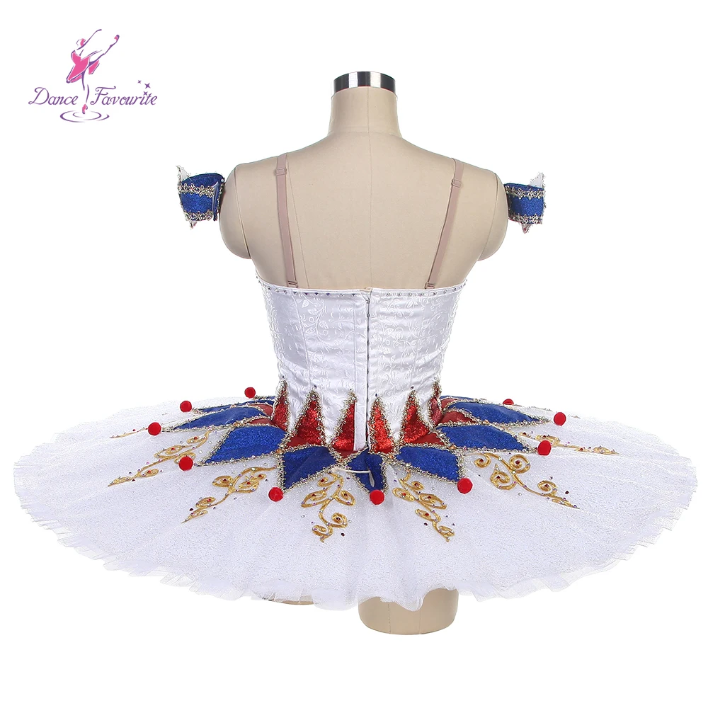 Dance Favourite Ballet Tutus B24030 White Professional Tutu Made -to-Order Ballet Tutus for Variation from Harlequinade