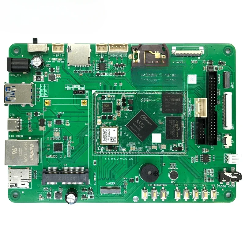 A523 development board octa-core Android 13  linux  ununtu qt xfce board Allwinner support eDP,LVDS,mipi  docker