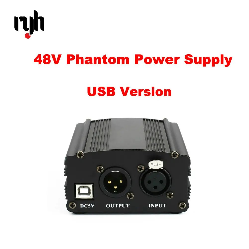 Караоке BM800, микрофон с фантомным питанием 48 В, USB XLR Cannon, кабель, Студийный микрофон с фантомным питанием для конденсаторного микрофона BM 800