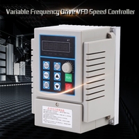 Adjustable Frequency Drive VFD AC 220V 0.75kW Variable Frequency Drive VFD Speed Controller Inverter Single Phrase