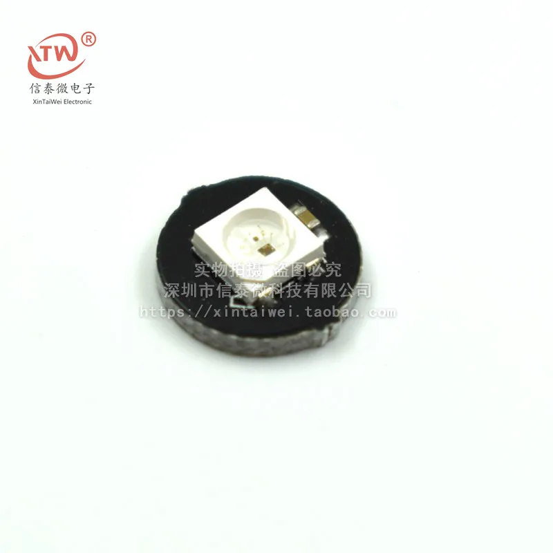 1-Bit Full-Color LED Module Color WS2812 5050 RGB LED Full-Color Drive round Color Light Module