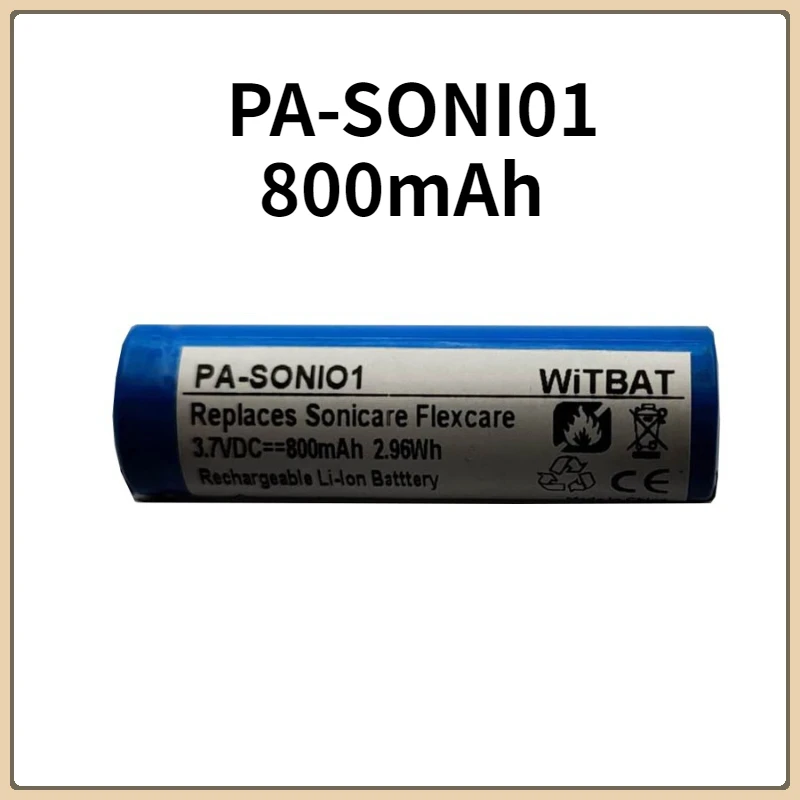 

3.7V Min 800mAh 2.96Wh Suitable for Philips HQ8140 HQ8160 HQ8170 Shaver Battery Rechargeable Lithium Battery Pack Accessories