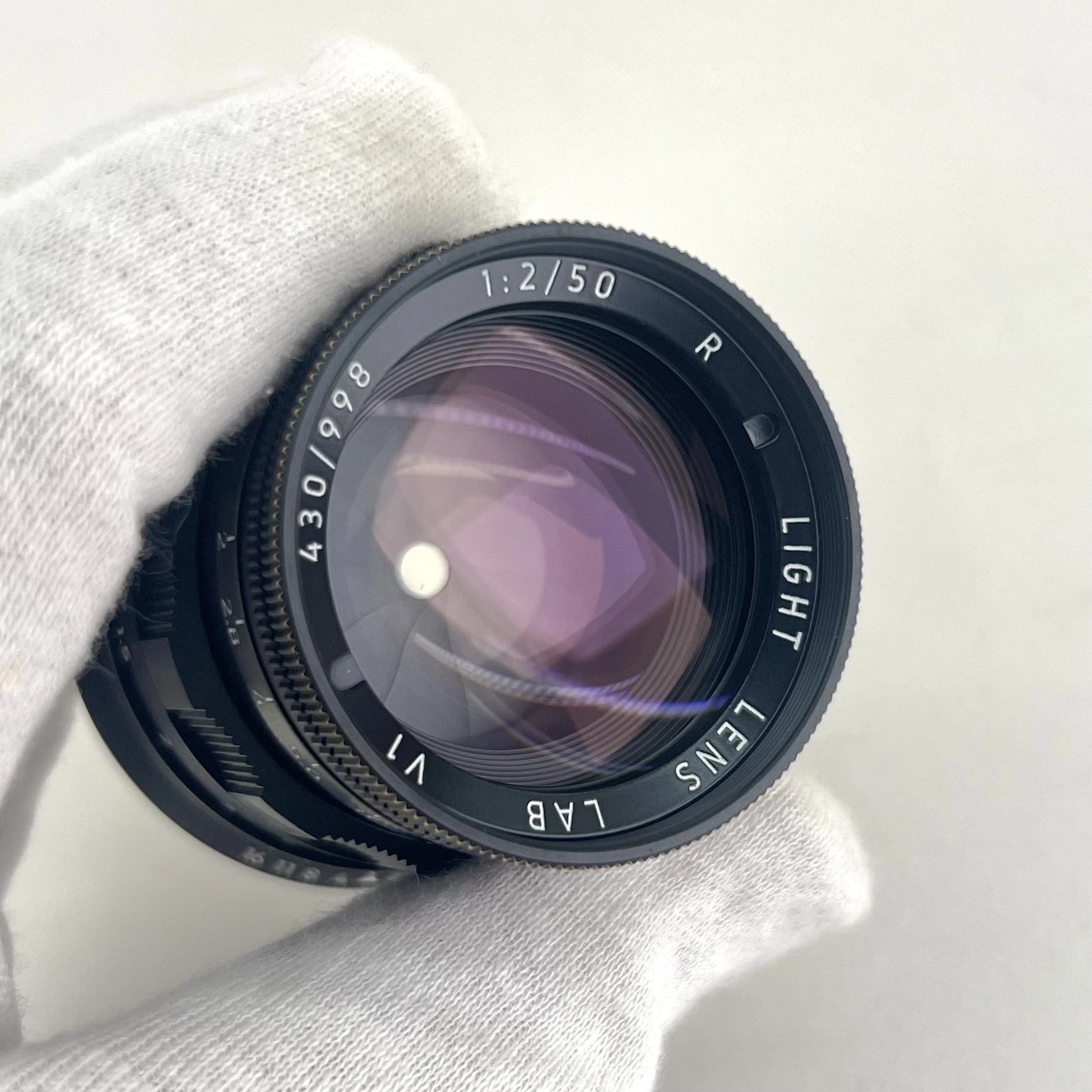 

Light Lens Lab 50mm F2 Rigid Rangefinder Lens Black Brass R-R For Leica M M3 M6 M9 M10 M240 Lens Full Frame