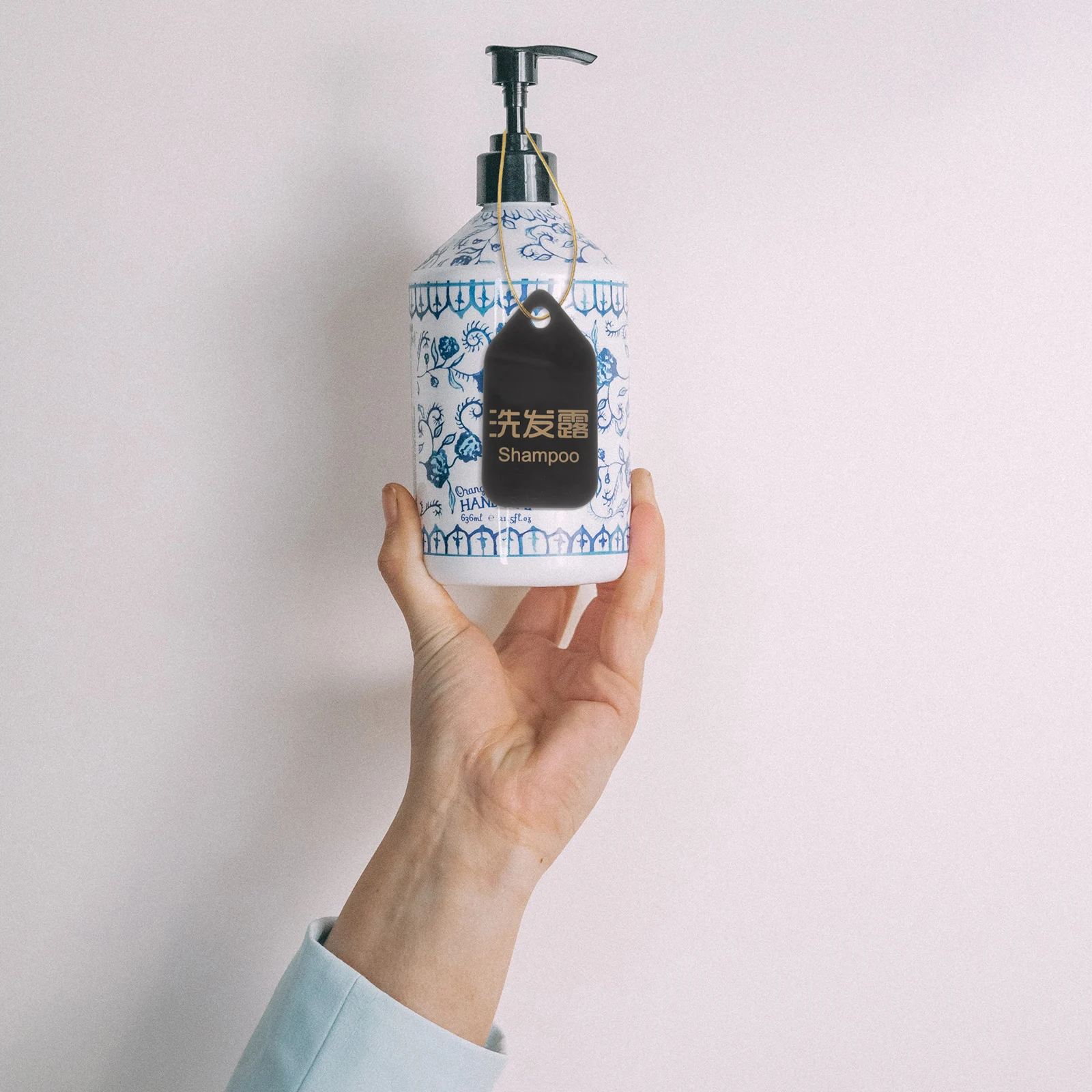 

1Set Shower Gel Label Tag Shampoo Label Acrylic Bathroom Dispenser Tags Clear Toiletries Marker Bathroom Labels