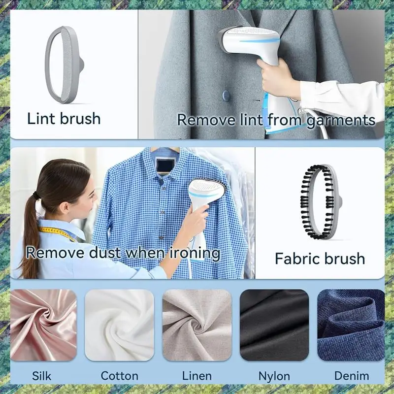 

Nana EU Plug Handheld Steam Ironing Machine, All-In-One Clothes Steamer For Household Use